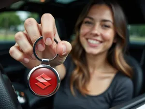 Suzuki Llavero Auto Aleación Tuning Resistente
